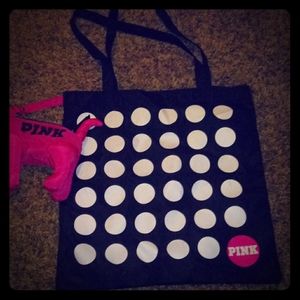 Pink shopping bag